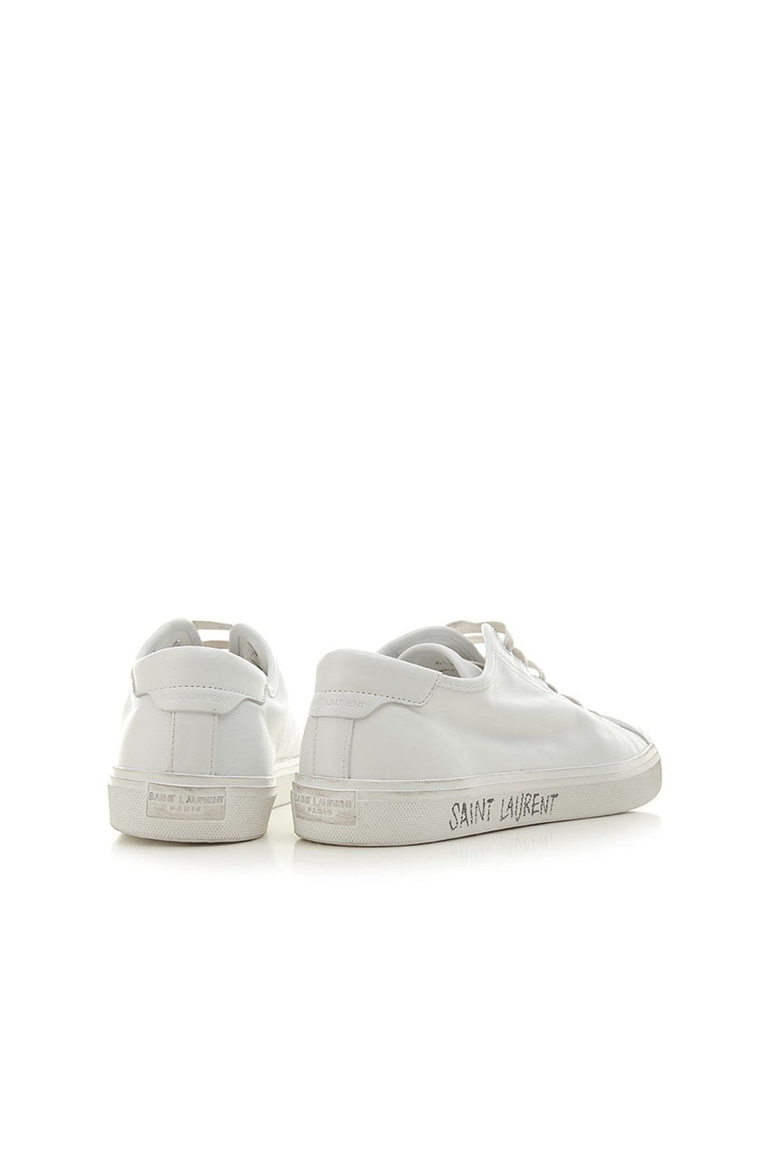 SAINT LAURENT-OUTLET-SALE-Saint Laurent Canvas Logo Sneakers-ARCHIVIST