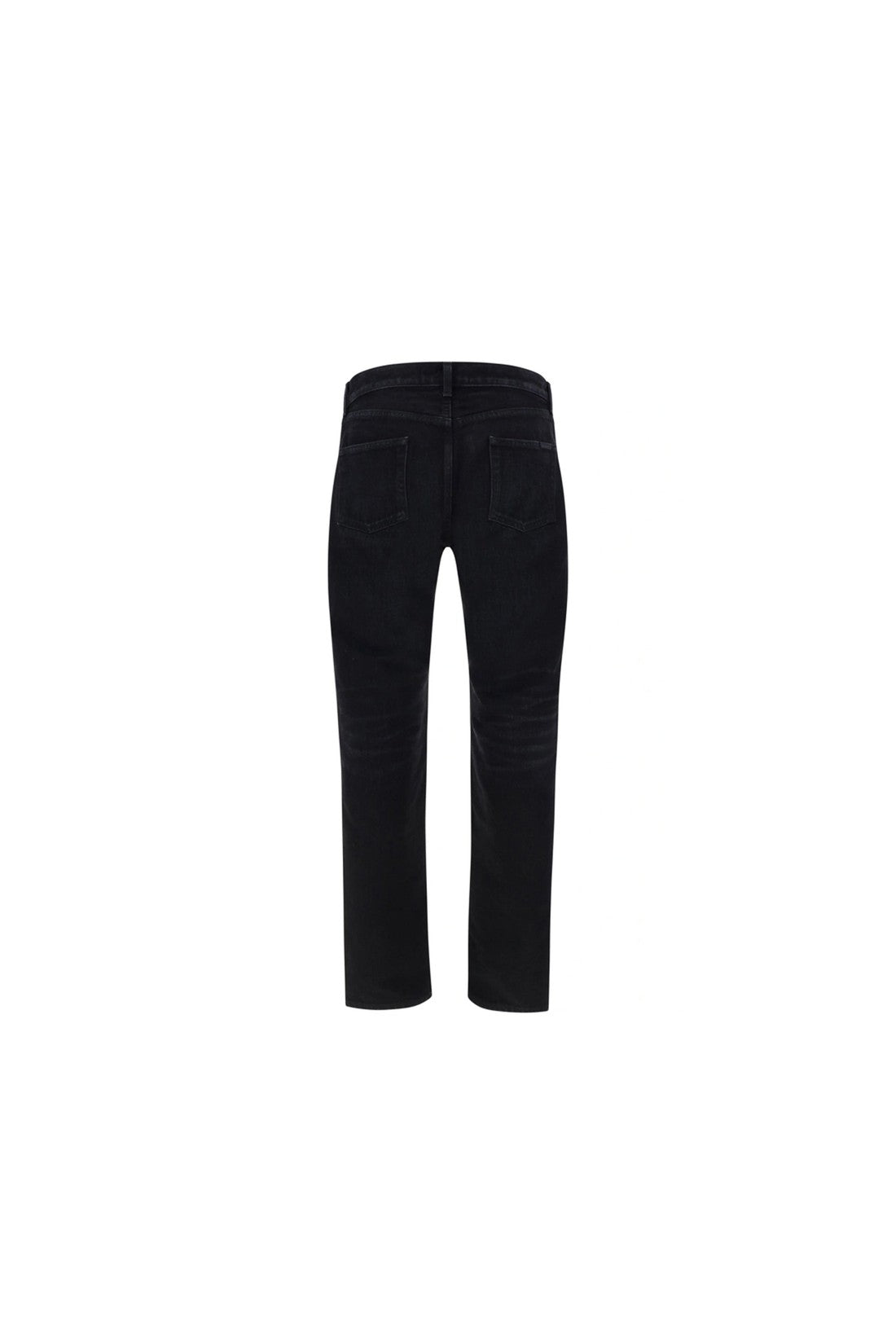 SAINT LAURENT-OUTLET-SALE-Saint Laurent Cotton Denim Jeans-ARCHIVIST