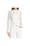 SAINT LAURENT-OUTLET-SALE-Saint Laurent Embroidered Blouse-ARCHIVIST