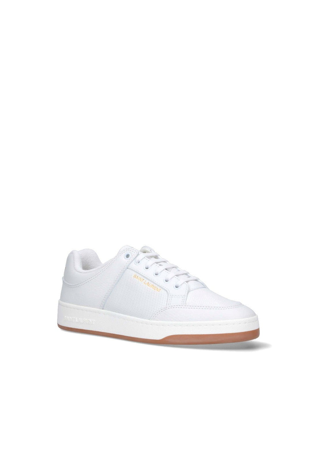 SAINT LAURENT-OUTLET-SALE-Saint Laurent Leather Sneakers-ARCHIVIST