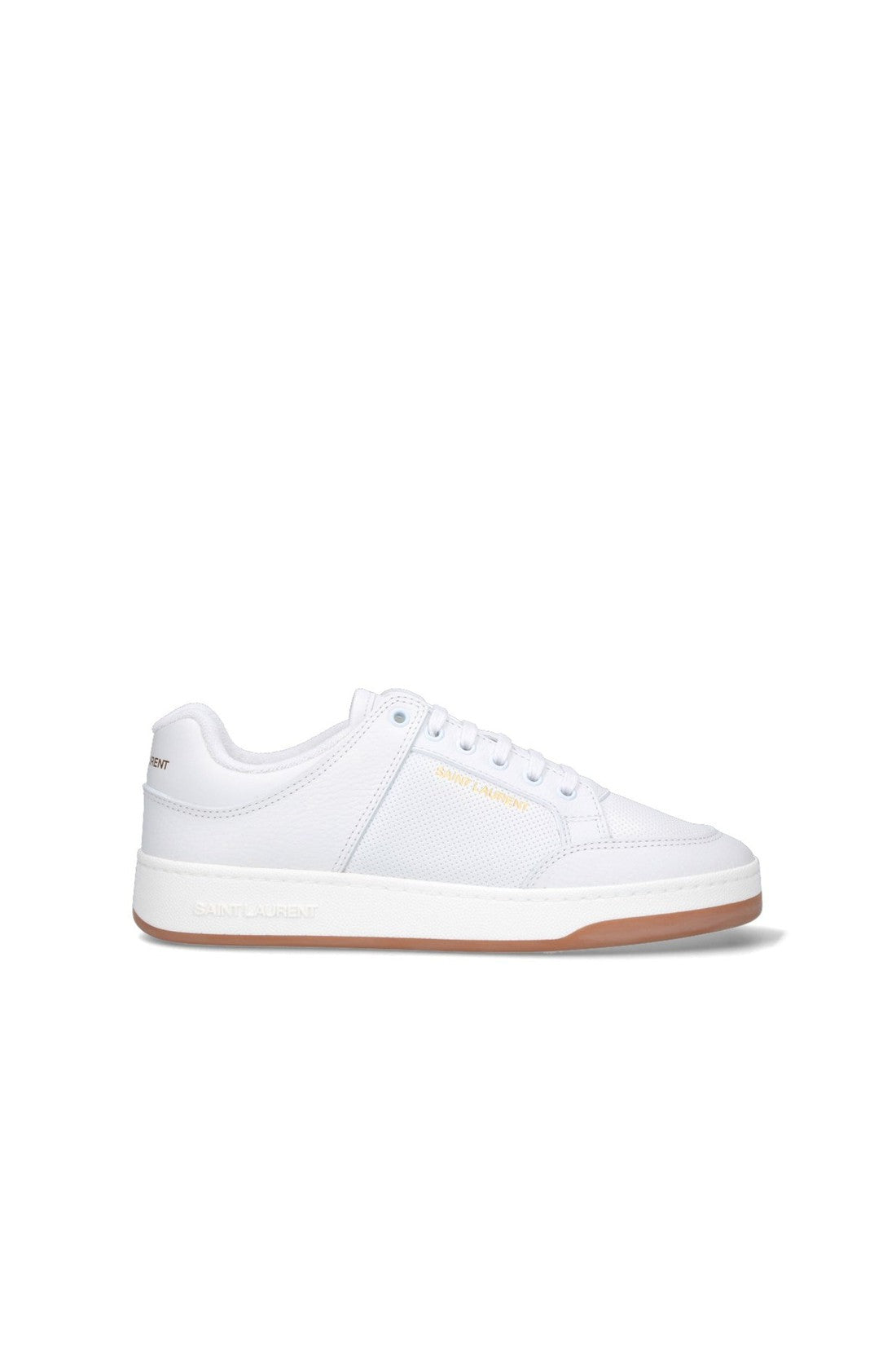 SAINT LAURENT-OUTLET-SALE-Saint Laurent Leather Sneakers-ARCHIVIST