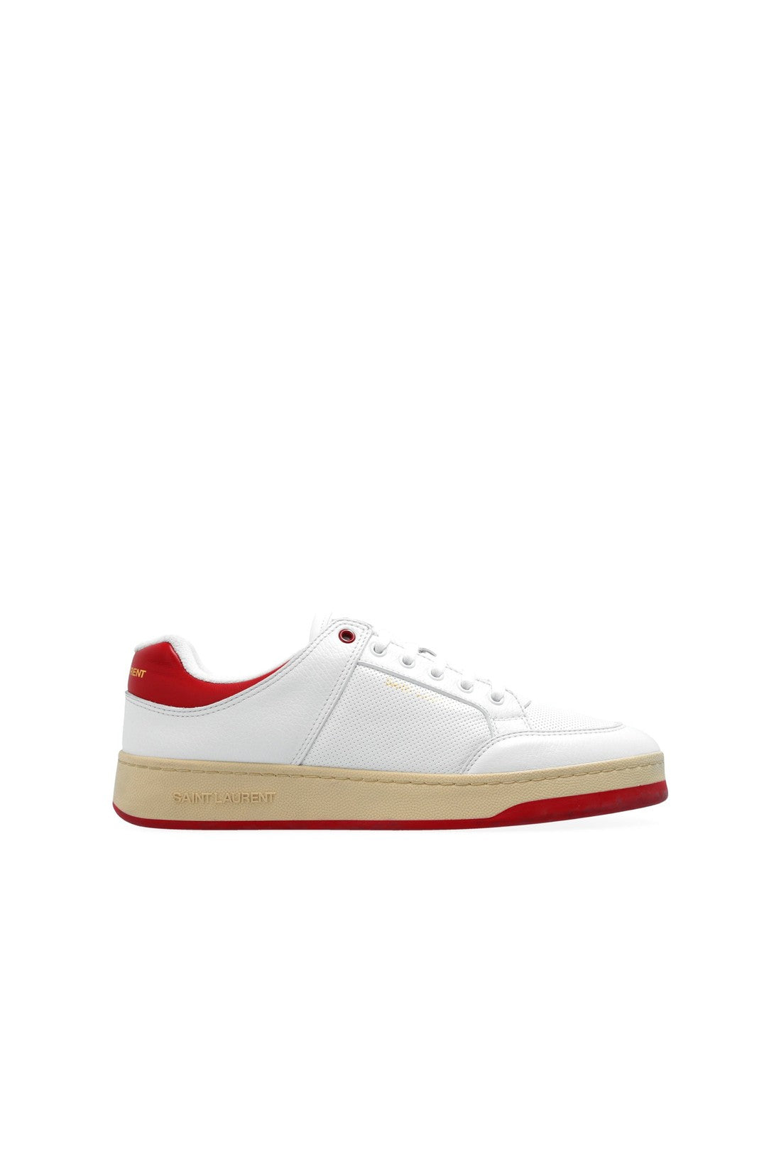 SAINT LAURENT-OUTLET-SALE-Saint Laurent Leather Sneakers-ARCHIVIST