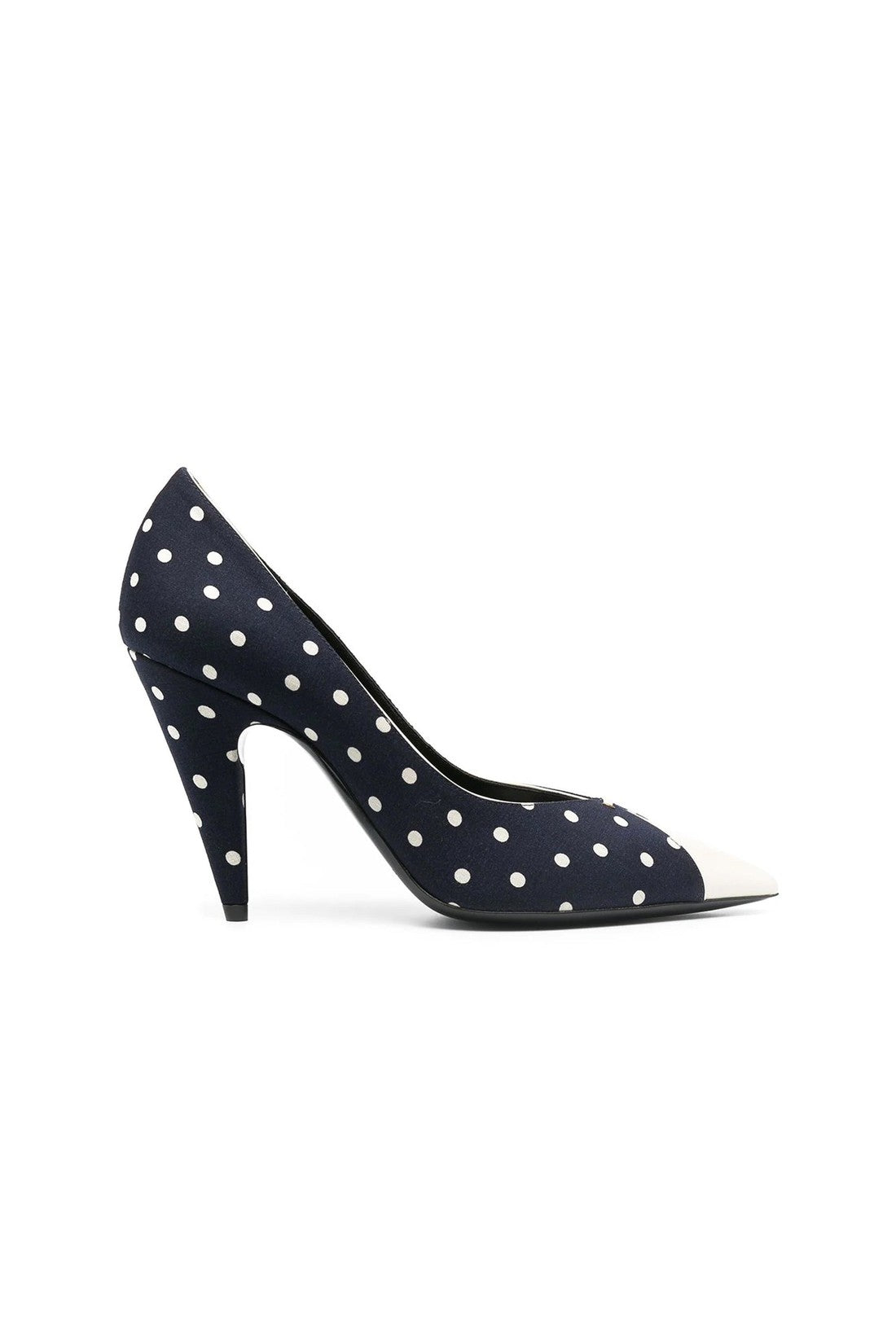 SAINT LAURENT-OUTLET-SALE-Saint Laurent Lola Polka Dot-Print Pumps-ARCHIVIST