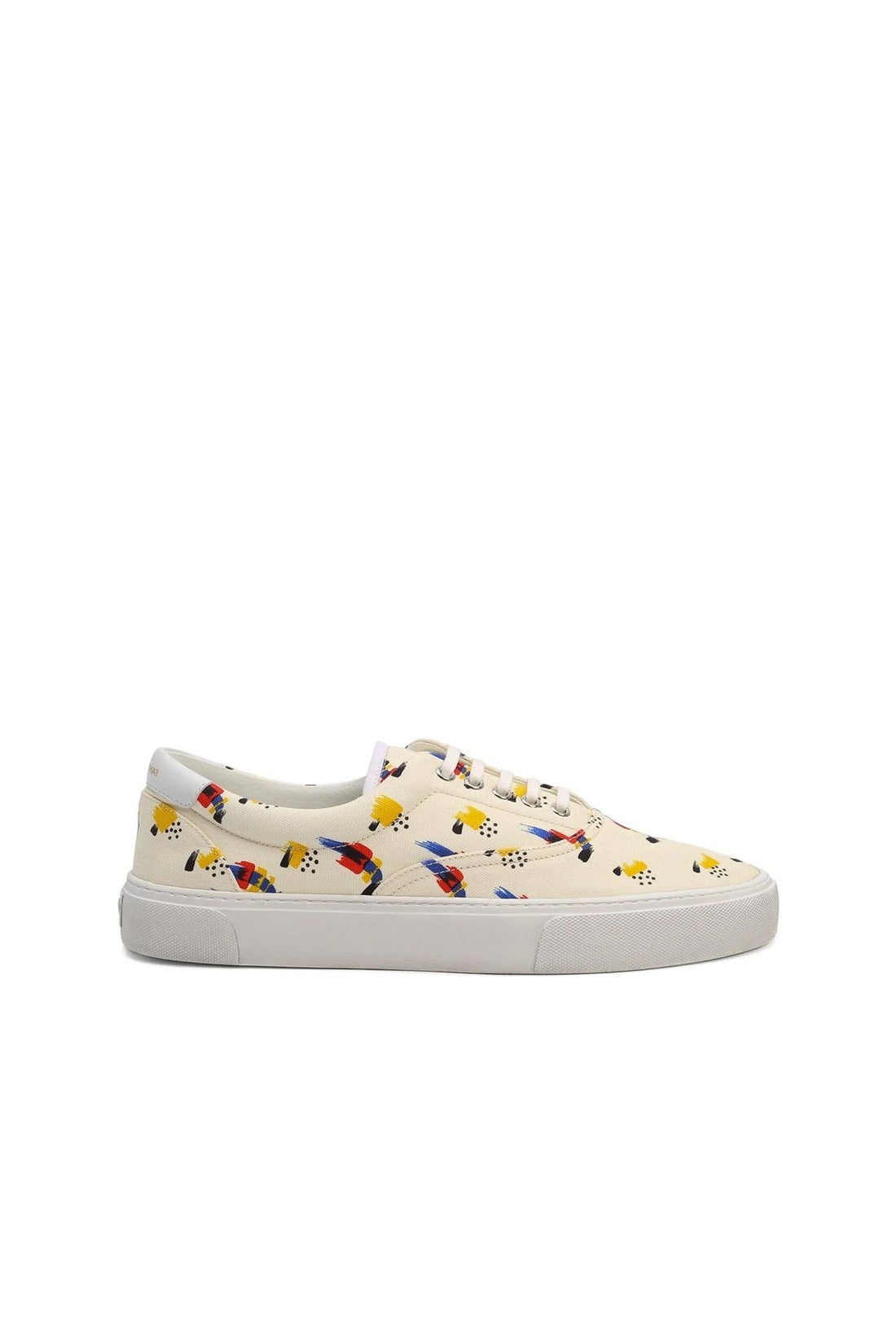 SAINT LAURENT-OUTLET-SALE-Saint Laurent Printed Canvas Sneakers-ARCHIVIST