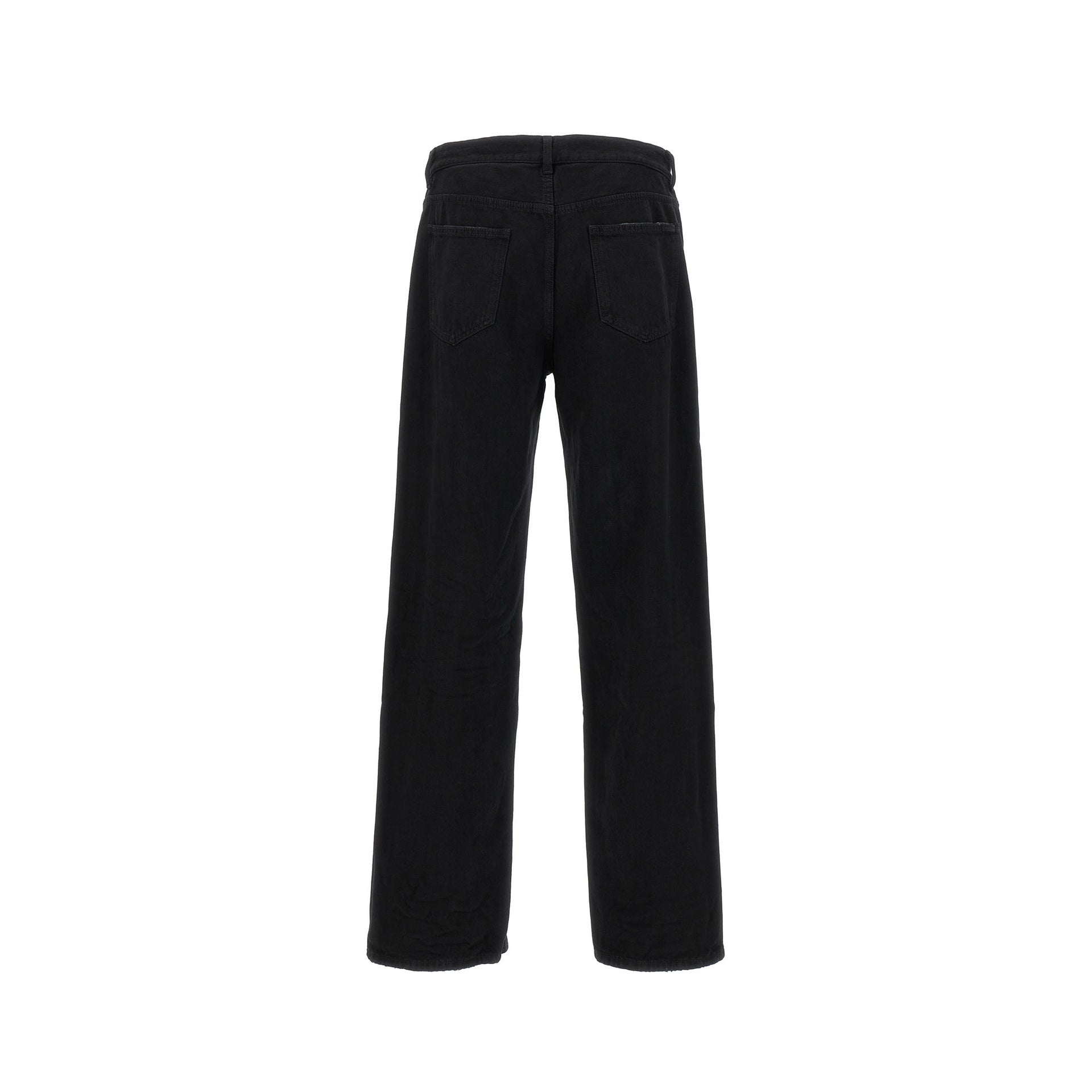 Saint Laurent Long Baggy Denim Jeans-Saint Laurent-Sale