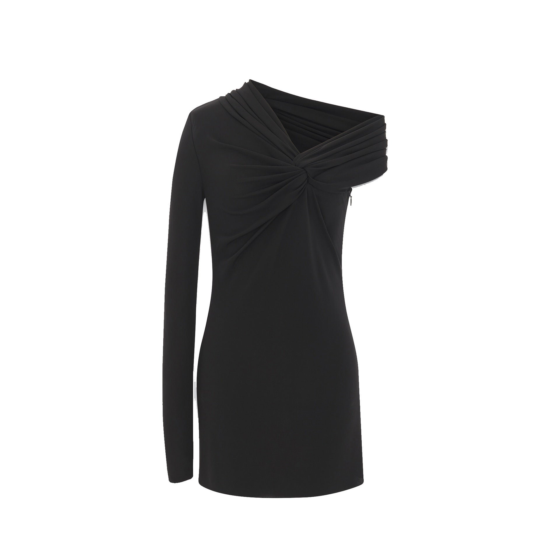 Saint Laurent One Sleeve Dress-Saint Laurent-Sale
