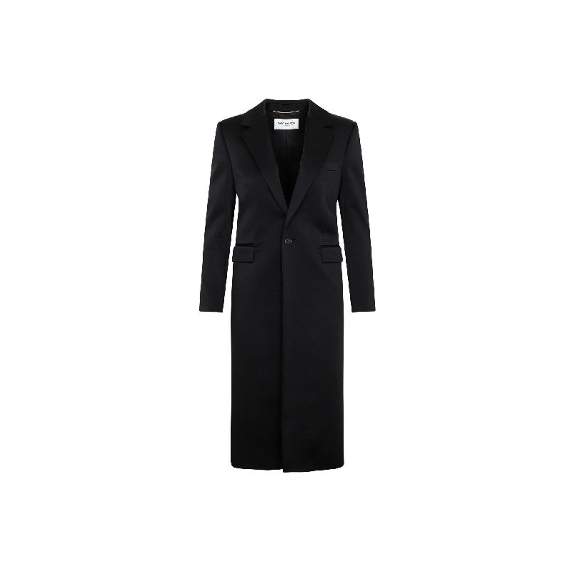 Saint Laurent Satin Coat-Saint Laurent-Sale