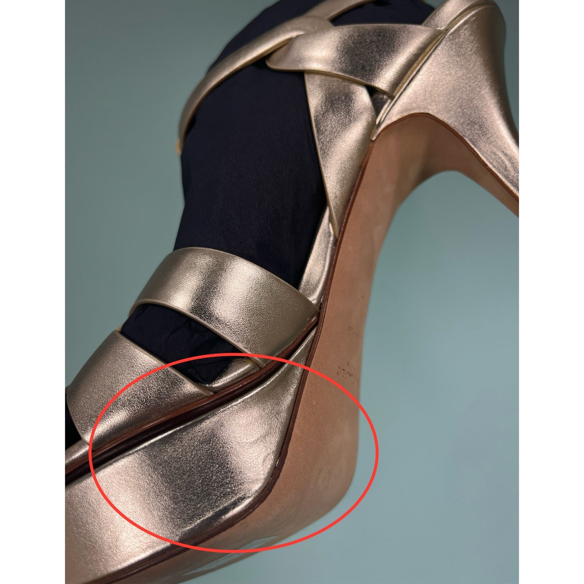 Saint Laurent Tribute Sandals-Saint Laurent-Sale