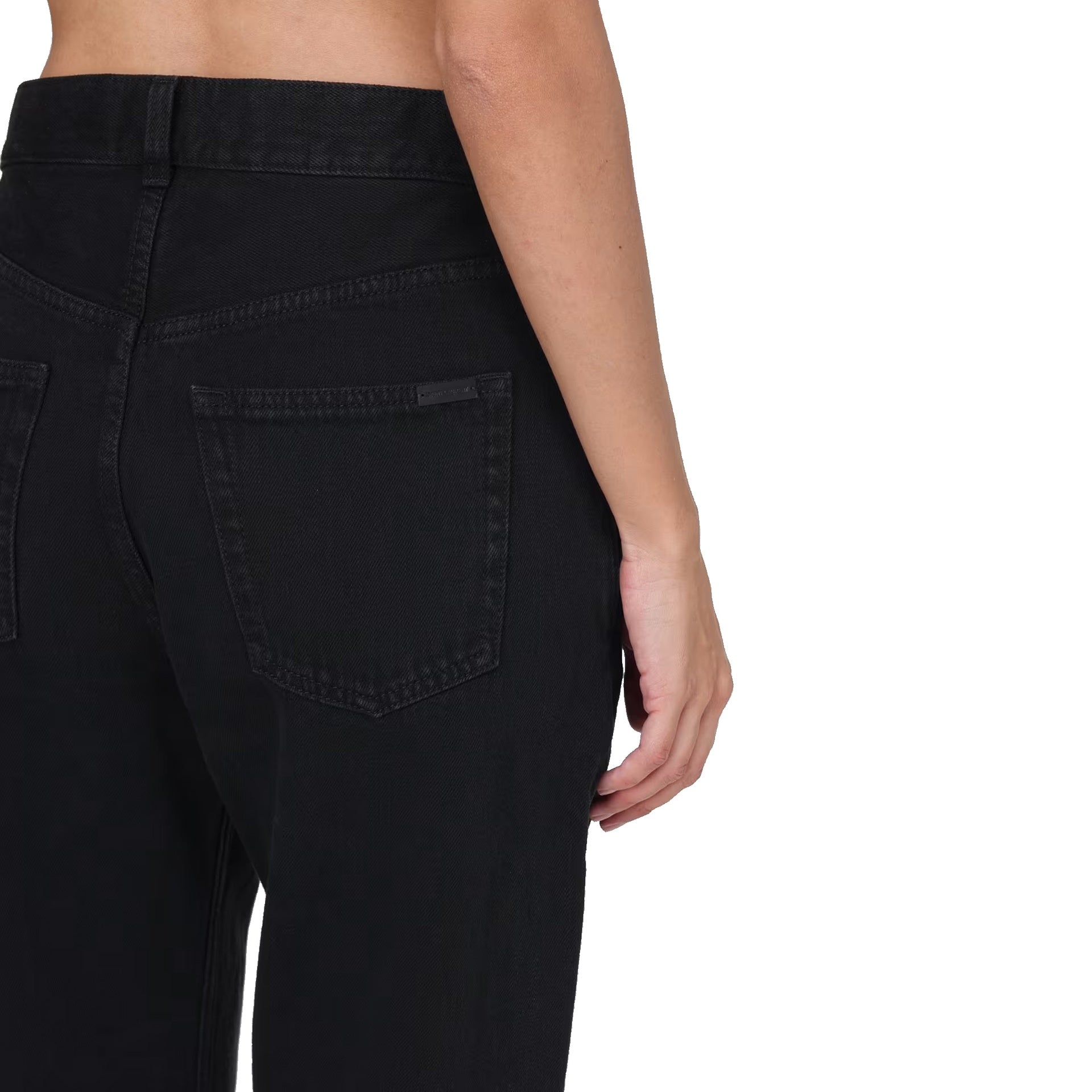 Saint Laurent Vanessa Denim Jeans-Saint Laurent-Sale