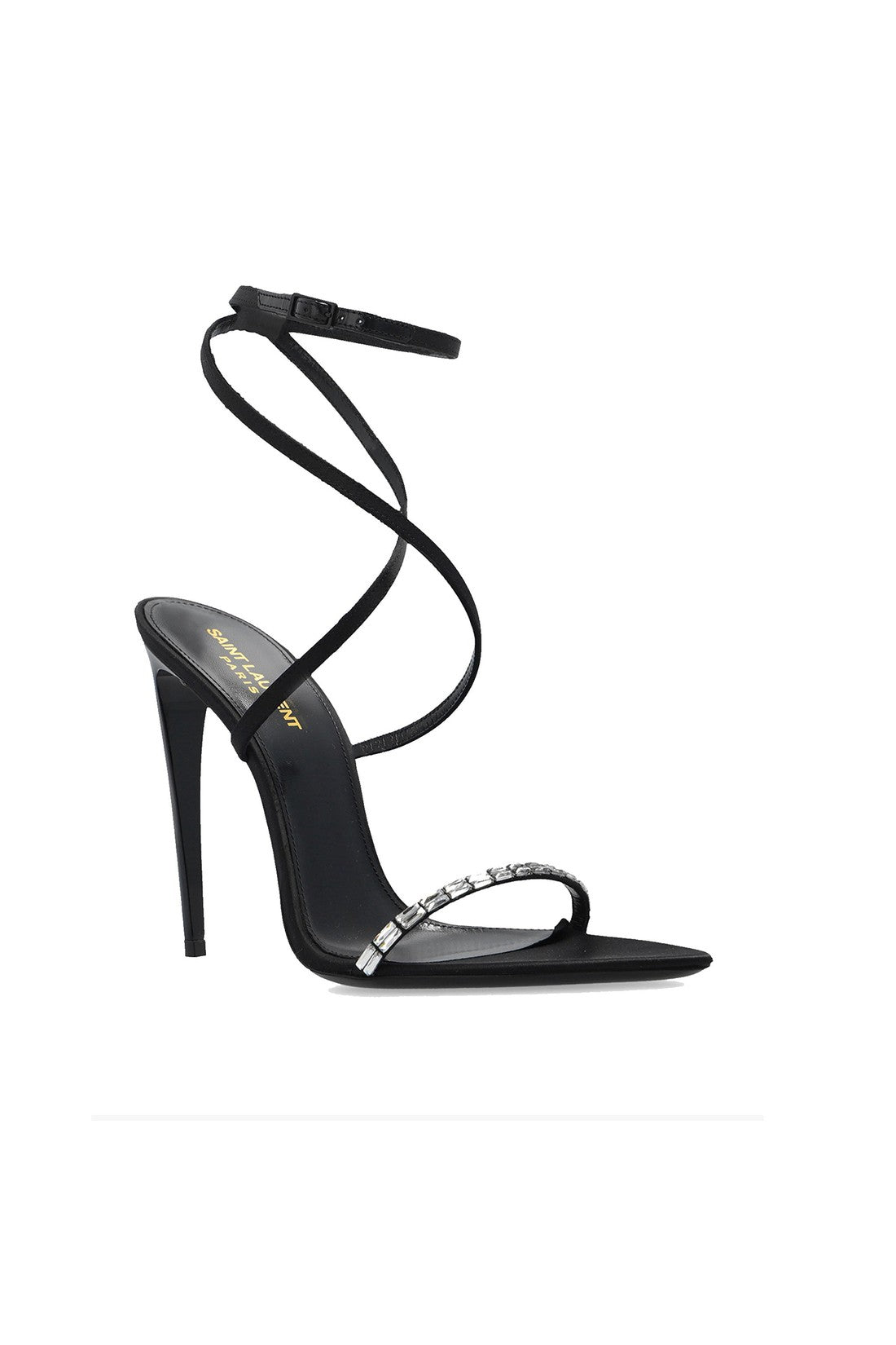 SAINT LAURENT-OUTLET-SALE-Saint Laurent Satin Sandals-ARCHIVIST