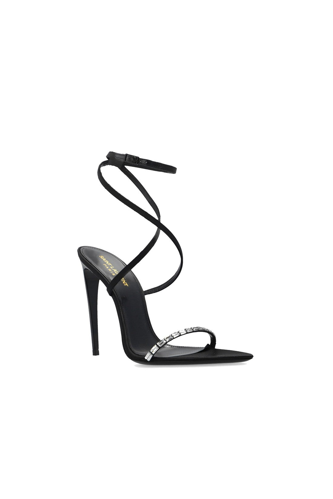 Saint Laurent-OUTLET-SALE-Saint Laurent Satin Sandals-ARCHIVIST