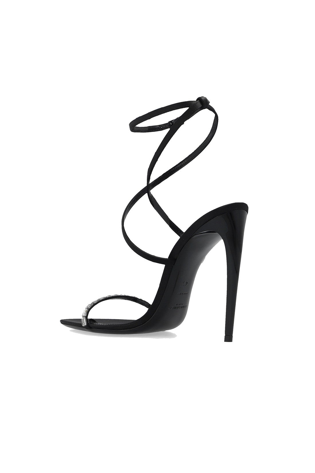 SAINT LAURENT-OUTLET-SALE-Saint Laurent Satin Sandals-ARCHIVIST