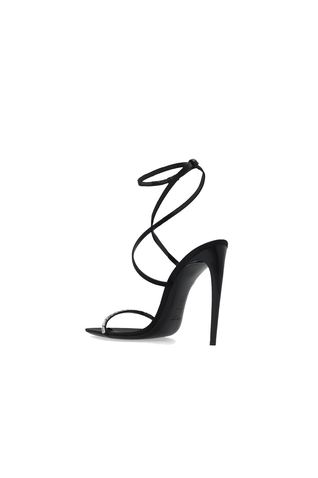 Saint Laurent-OUTLET-SALE-Saint Laurent Satin Sandals-ARCHIVIST