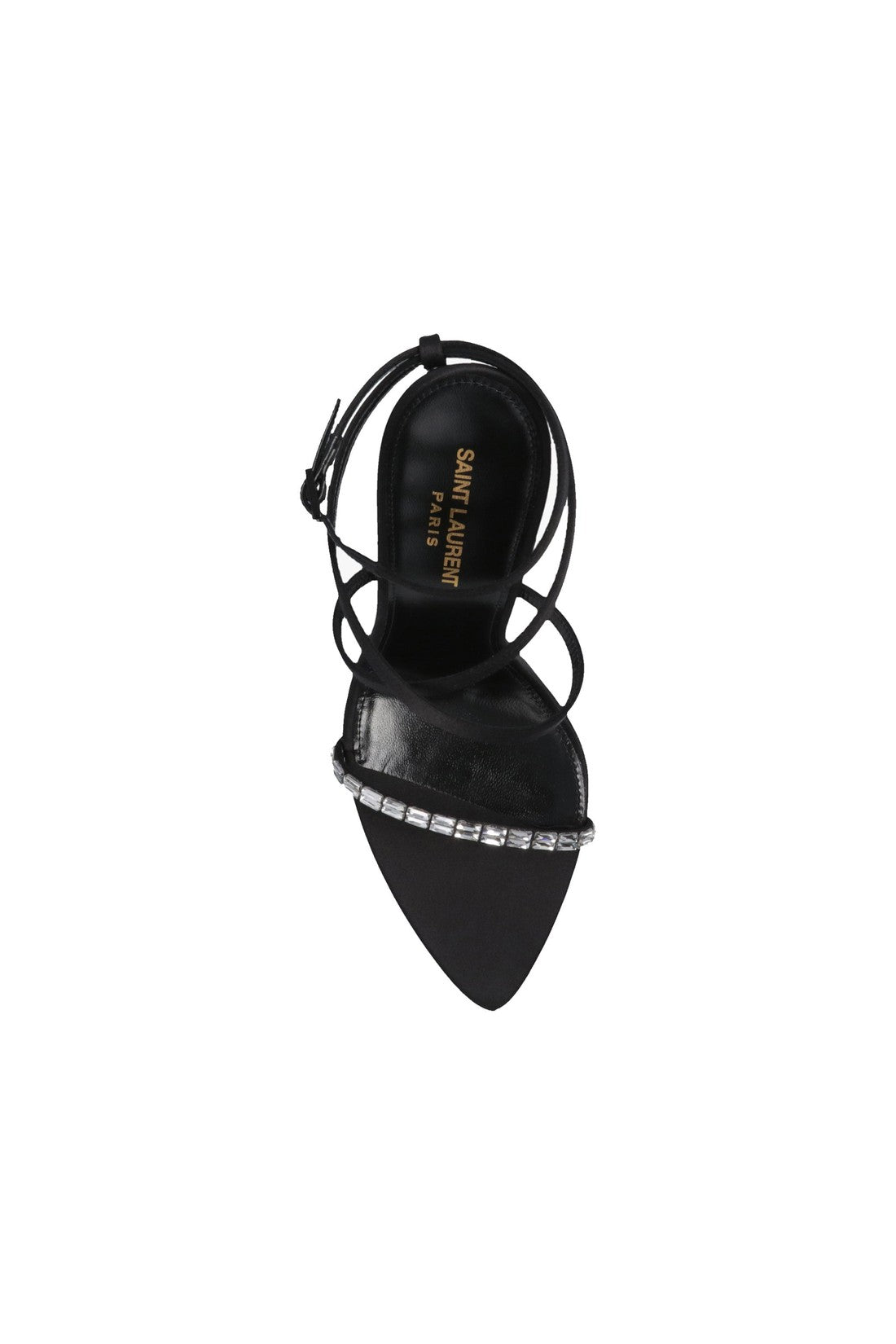 SAINT LAURENT-OUTLET-SALE-Saint Laurent Satin Sandals-ARCHIVIST