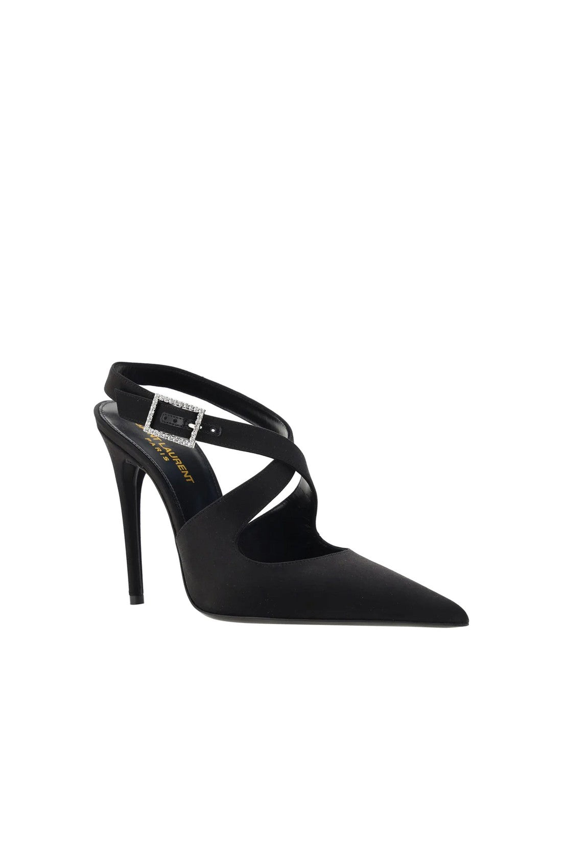 SAINT LAURENT-OUTLET-SALE-Saint Laurent Silk Satin Pumps-ARCHIVIST