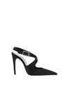 SAINT LAURENT-OUTLET-SALE-Saint Laurent Silk Satin Pumps-ARCHIVIST