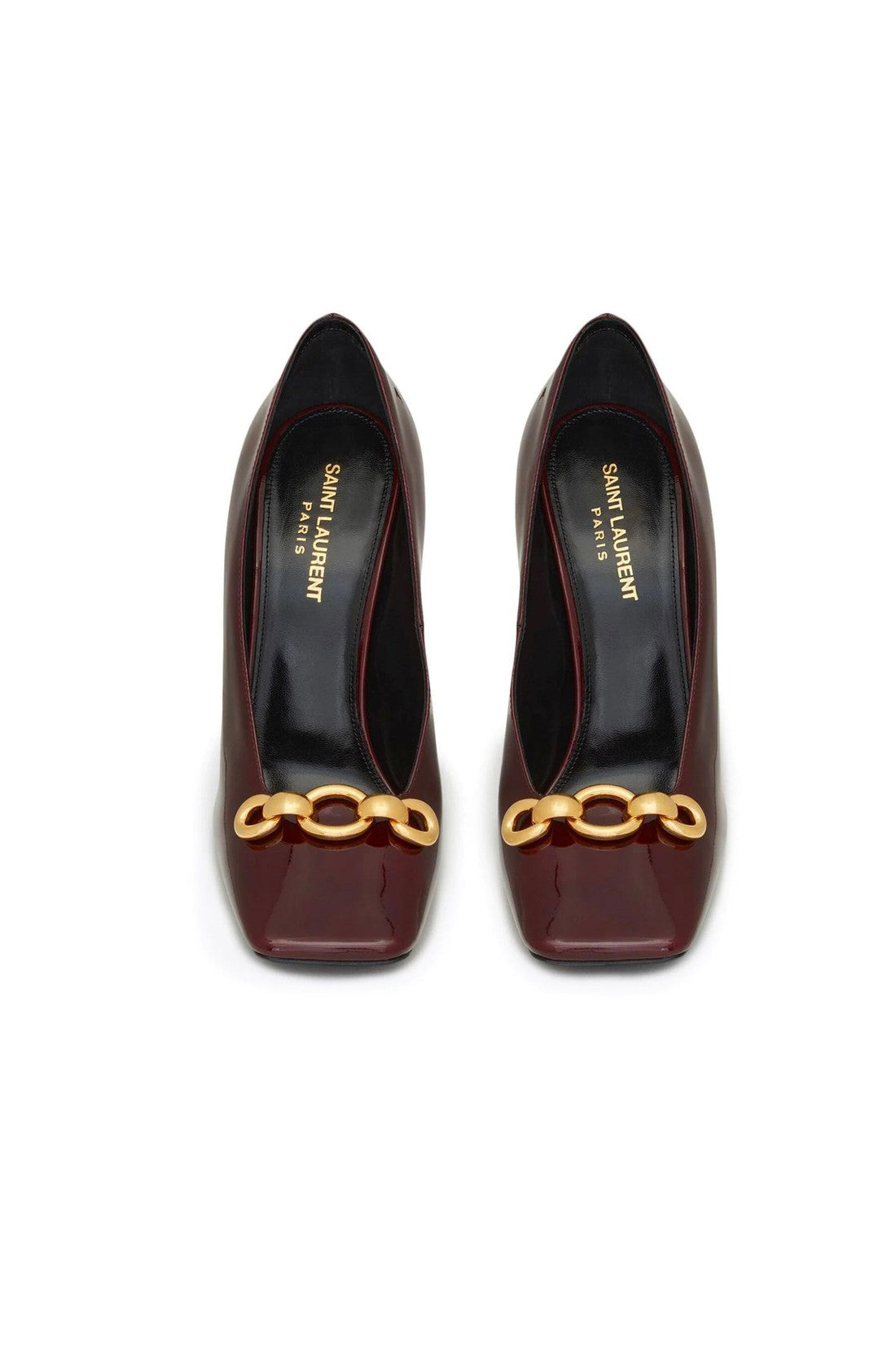 SAINT LAURENT-OUTLET-SALE-Saint Laurent Silvana Patent Leather Pumps-ARCHIVIST