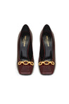 Saint Laurent-OUTLET-SALE-Saint Laurent Silvana Patent Leather Pumps-ARCHIVIST