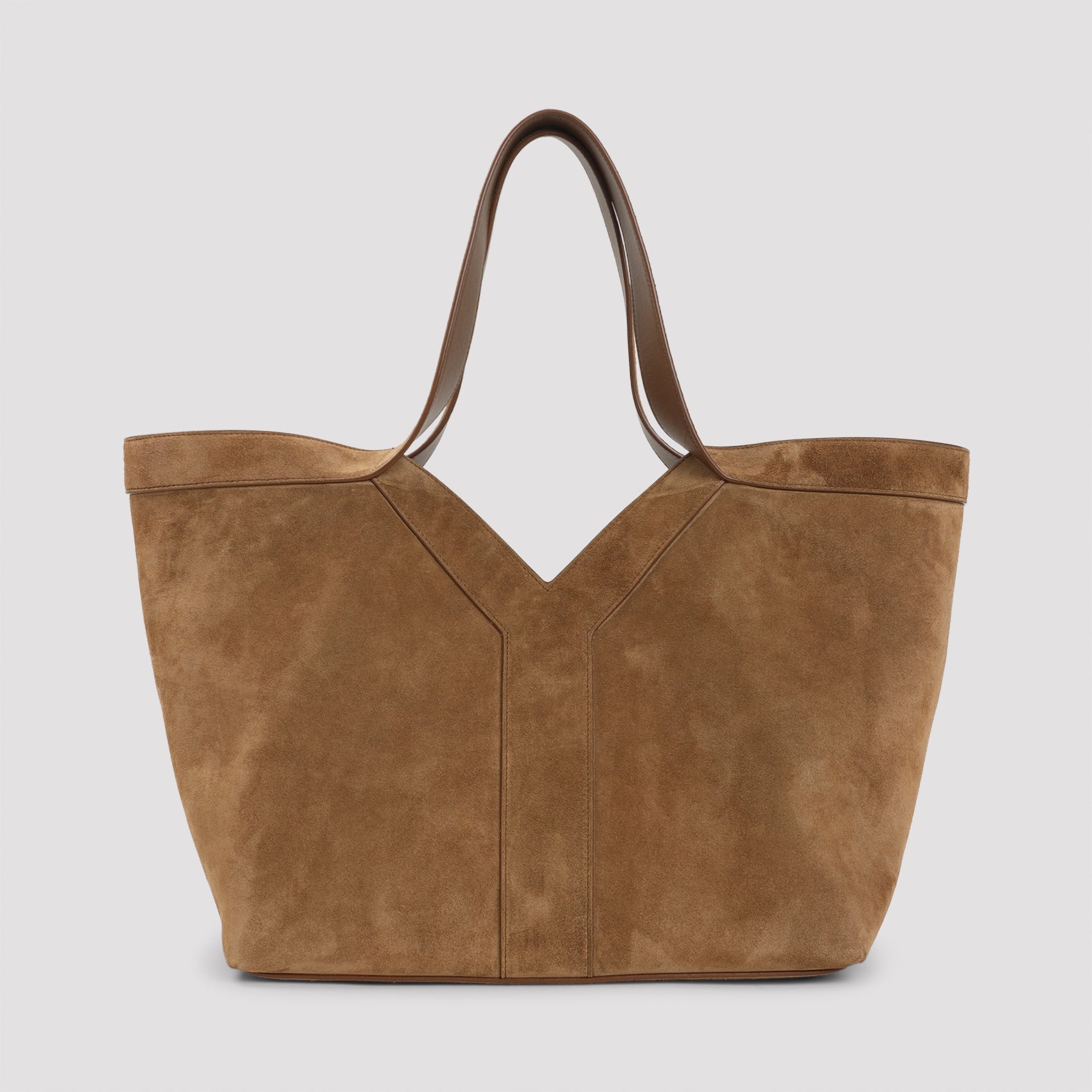 Saint Laurent-OUTLET-SALE-Saint Laurent Suede Small Y Tote Bag-ARCHIVIST