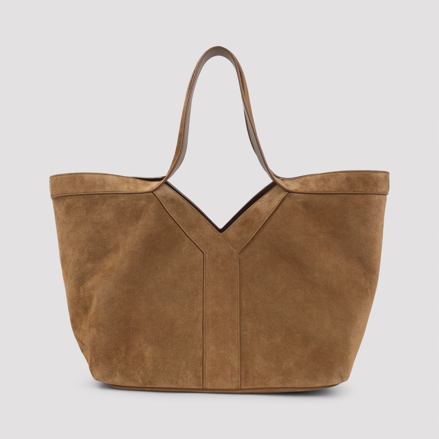 Saint Laurent-OUTLET-SALE-Saint Laurent Suede Small Y Tote Bag-ARCHIVIST