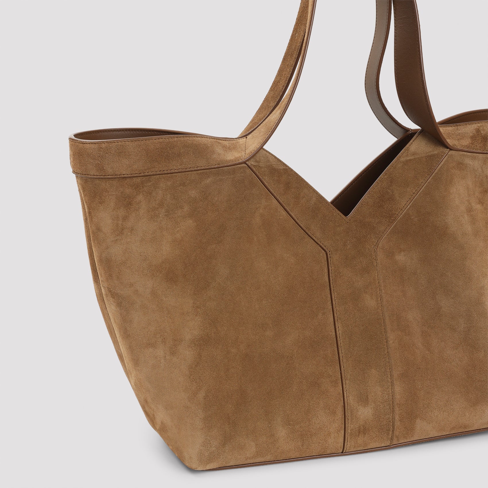 Saint Laurent-OUTLET-SALE-Saint Laurent Suede Small Y Tote Bag-ARCHIVIST