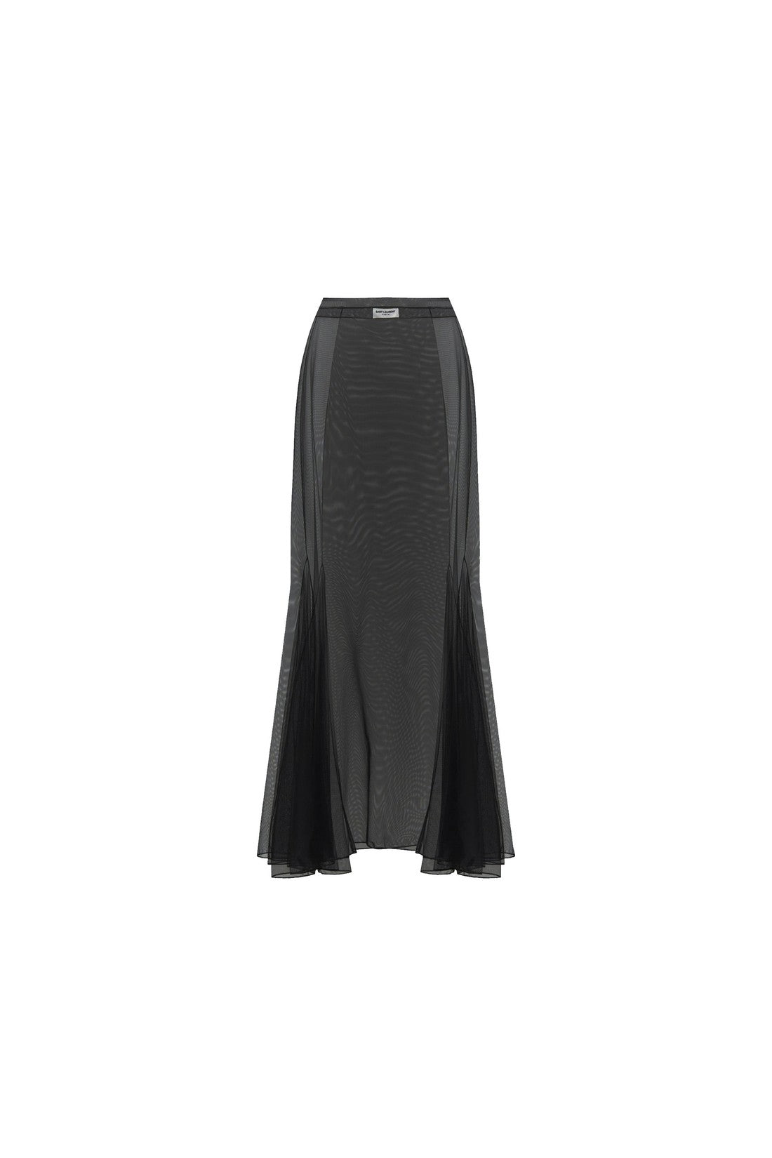 SAINT LAURENT-OUTLET-SALE-Saint Laurent Tulle Midi Skirt-ARCHIVIST