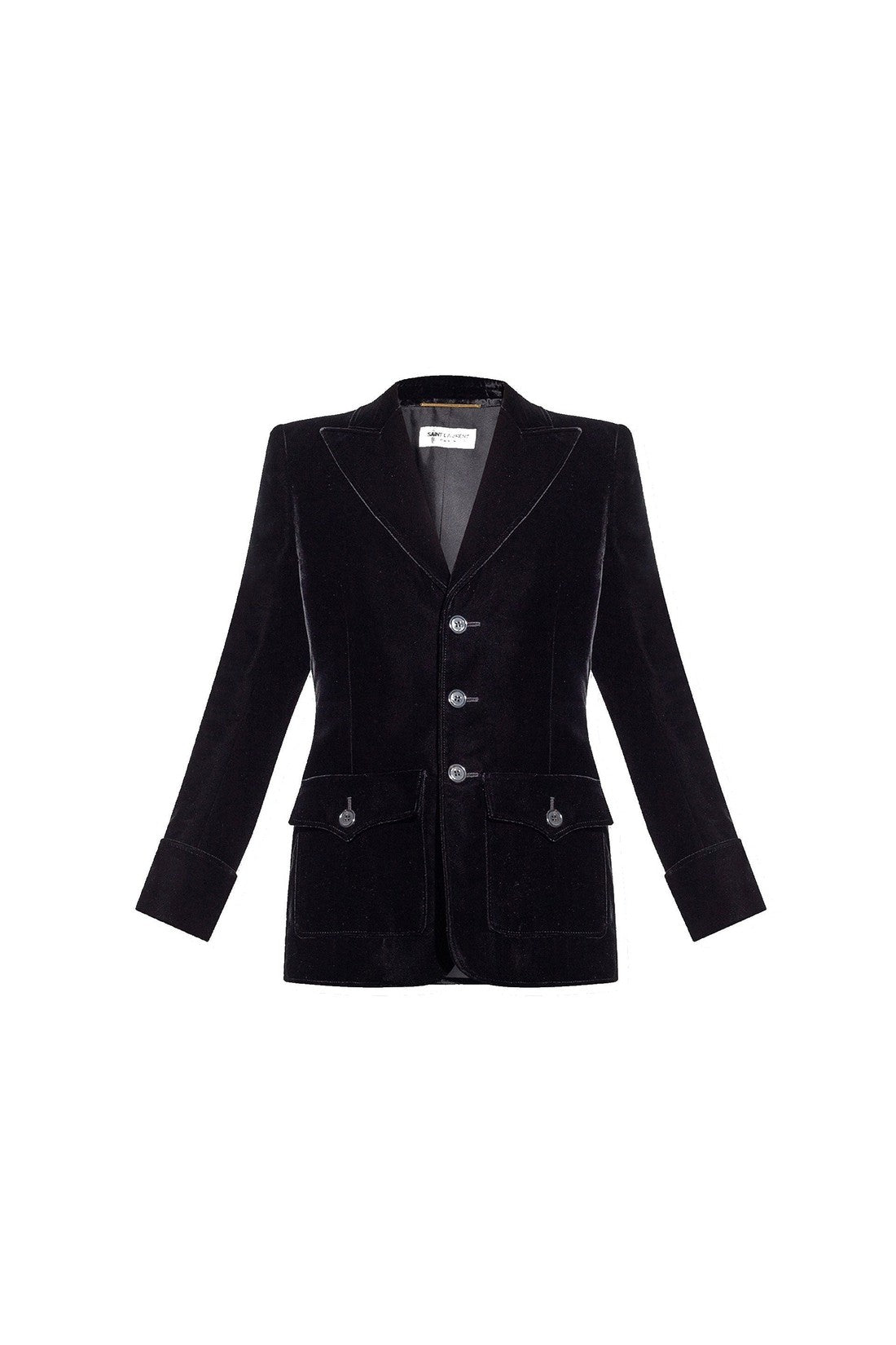 SAINT LAURENT-OUTLET-SALE-Saint Laurent Velvet Blazer-ARCHIVIST