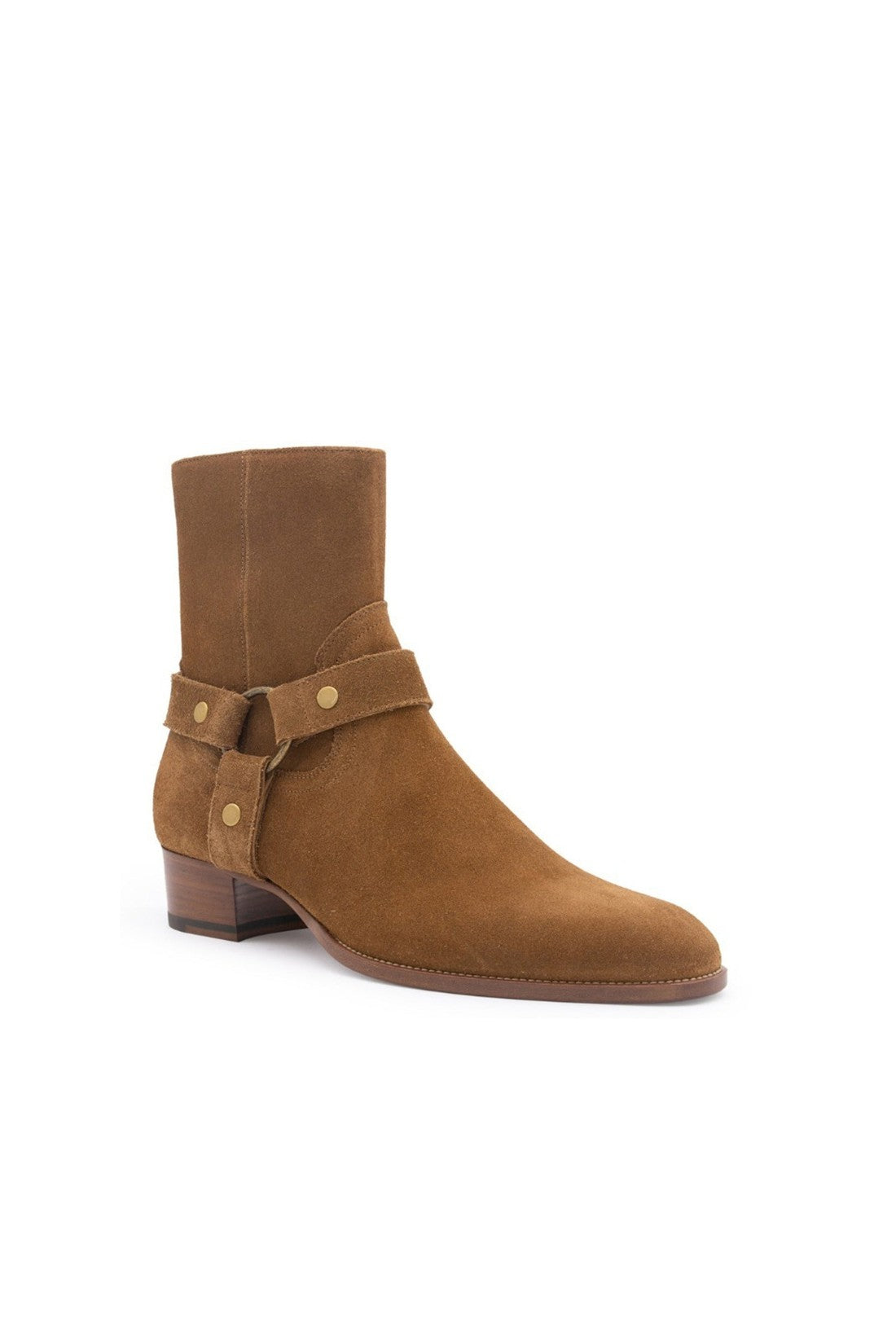 SAINT LAURENT-OUTLET-SALE-Saint Laurent Wyatt Harness Ankle Boots-ARCHIVIST