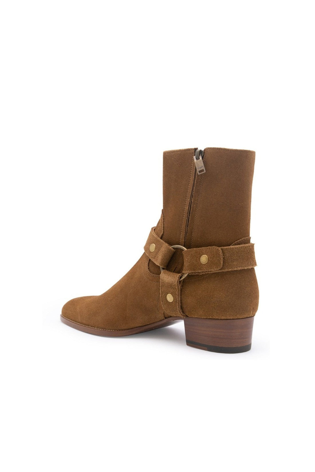 SAINT LAURENT-OUTLET-SALE-Saint Laurent Wyatt Harness Ankle Boots-ARCHIVIST