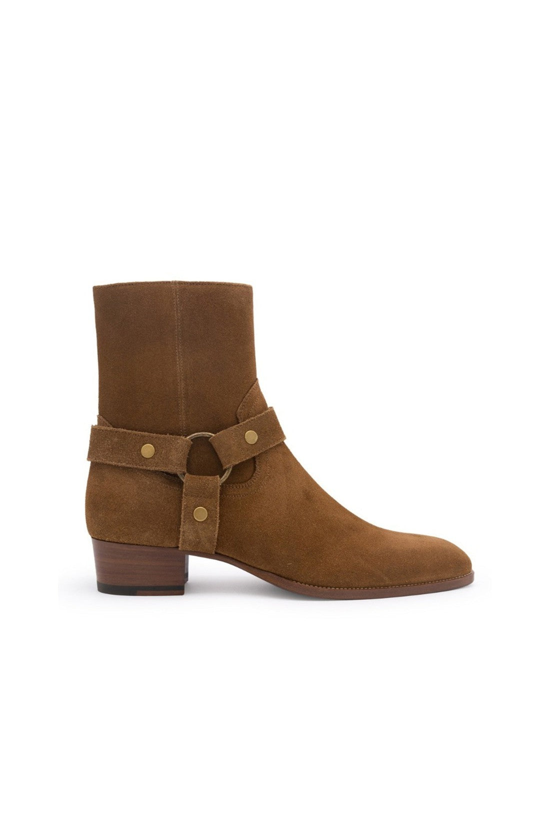 SAINT LAURENT-OUTLET-SALE-Saint Laurent Wyatt Harness Ankle Boots-ARCHIVIST