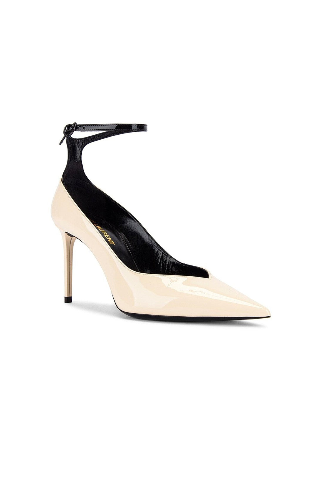 SAINT LAURENT-OUTLET-SALE-Saint Laurent Zoe 85 Patent Leather Pumps-ARCHIVIST