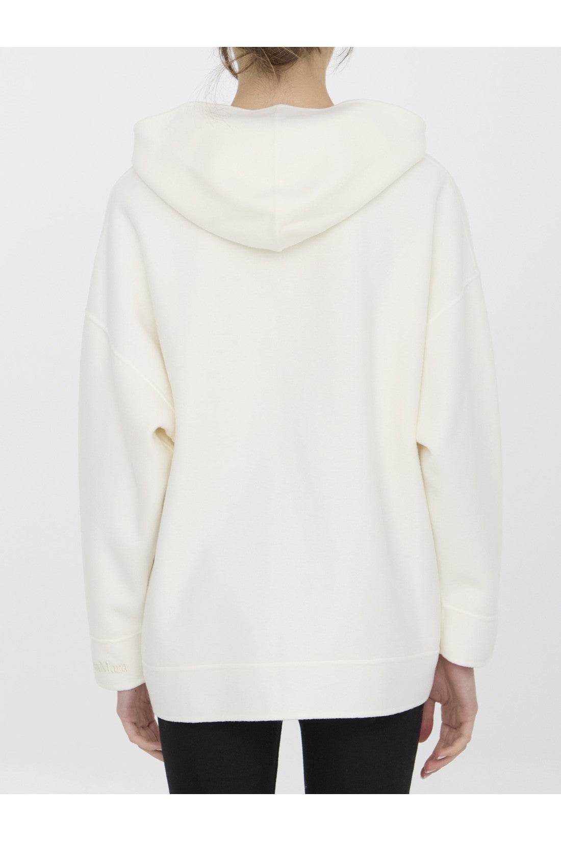 MAX MARA-OUTLET-SALE-Saio zip-up hoodie-ARCHIVIST