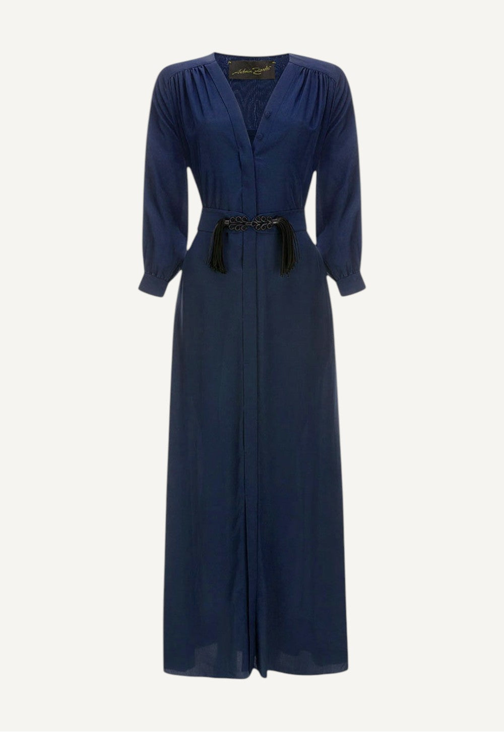 The Salima Dress-Kleider & Röcke-Antonia Zander-OUTLET-XS-navy-ARCHIVIST-ARCHIVE-SALE
