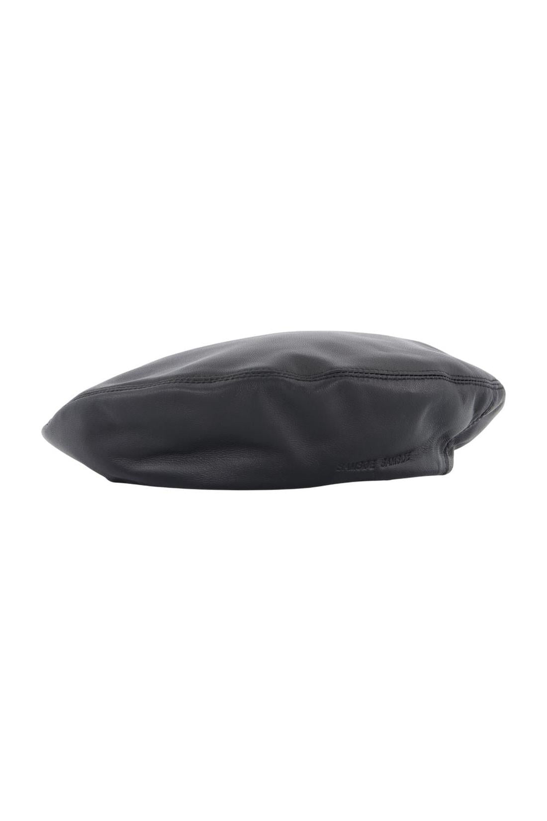 Beret Sadolly - SAMSØE SAMSØE - Leder - Schwarz-Outdoor-Samsøe Samsøe-One size-black-ARCHIVIST