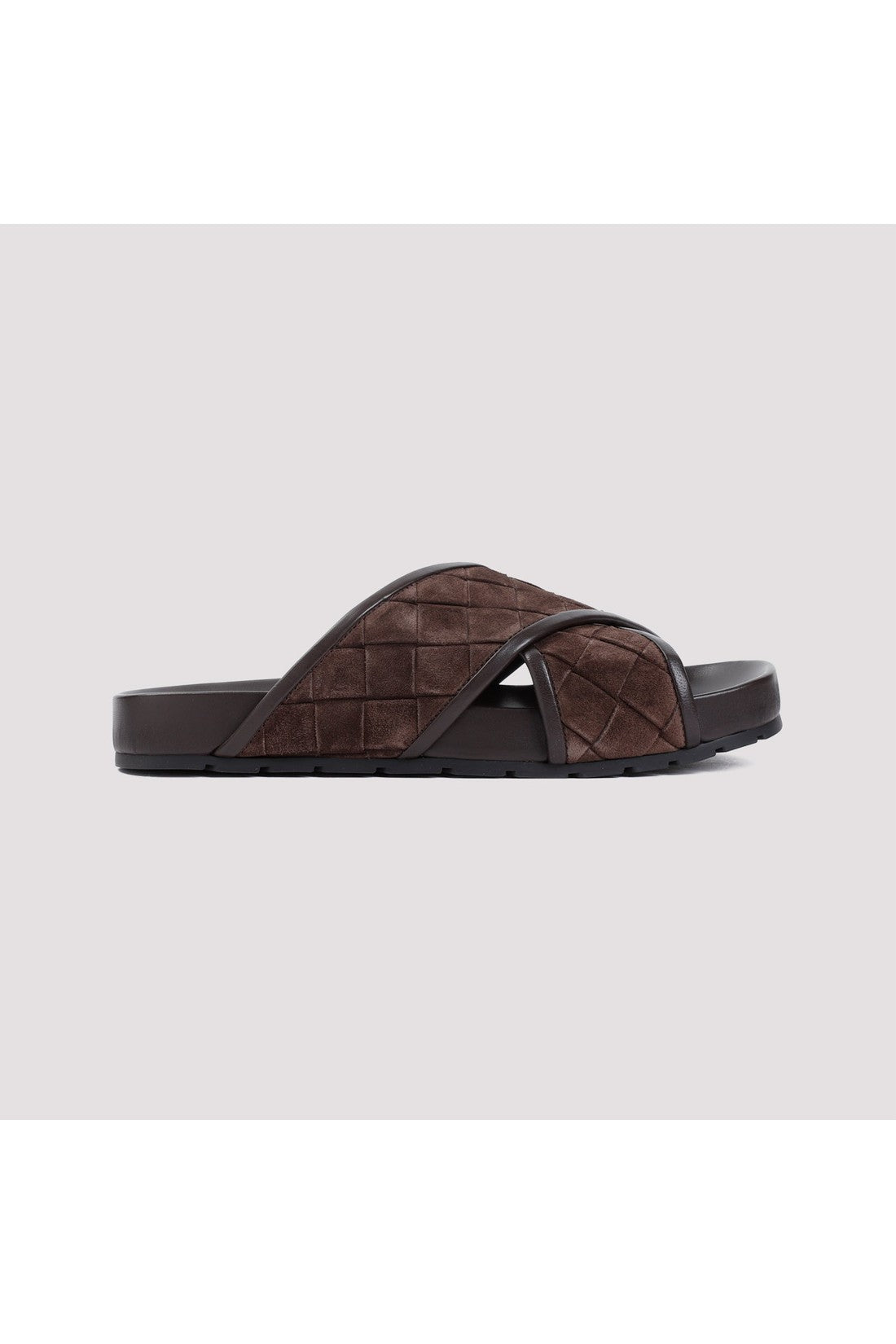 BOTTEGA VENETA-OUTLET-SALE-Sandal Braun-ARCHIVIST