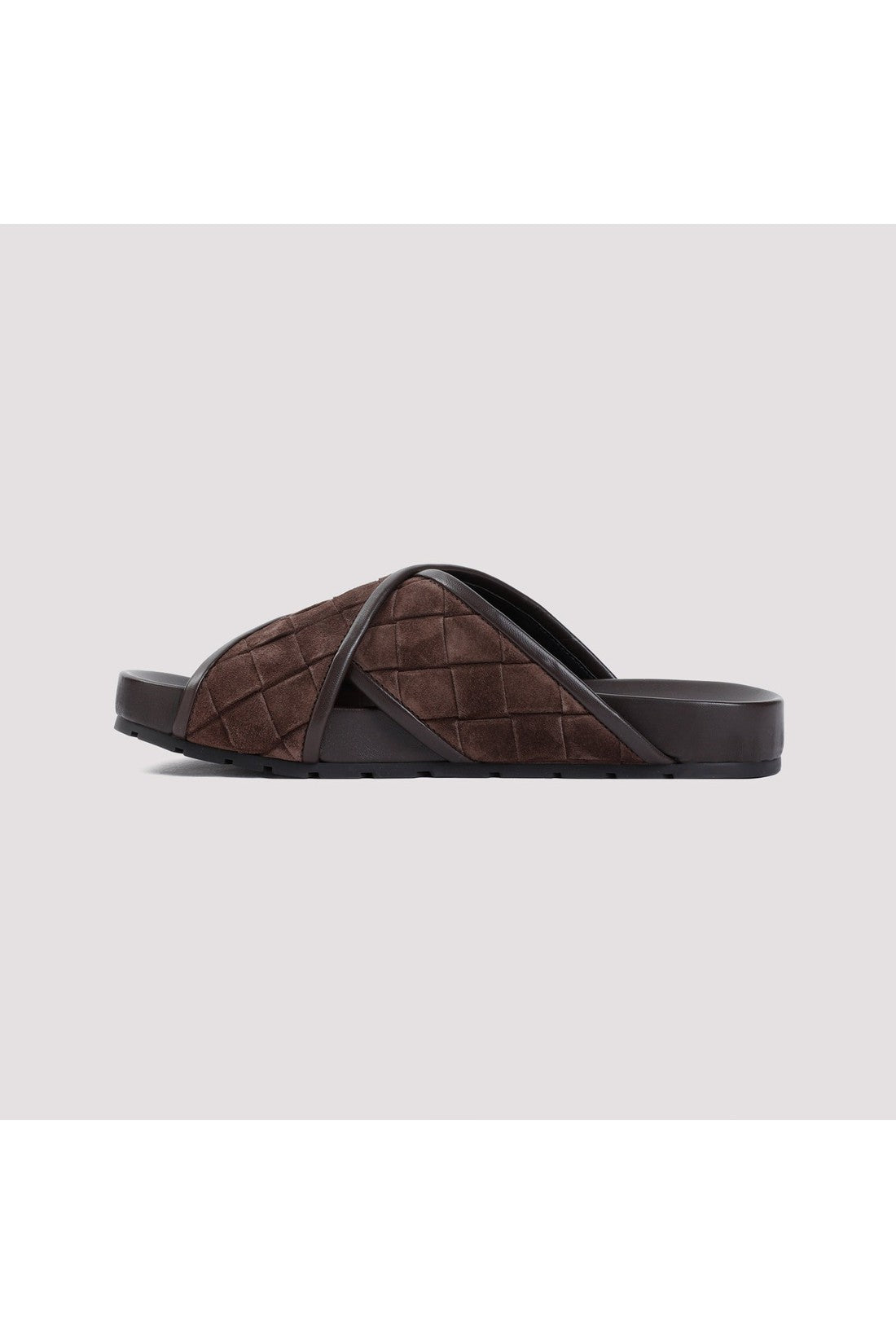 BOTTEGA VENETA-OUTLET-SALE-Sandal Braun-ARCHIVIST