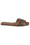 BRUNELLO CUCINELLI-OUTLET-SALE-Sandal Braun-ARCHIVIST