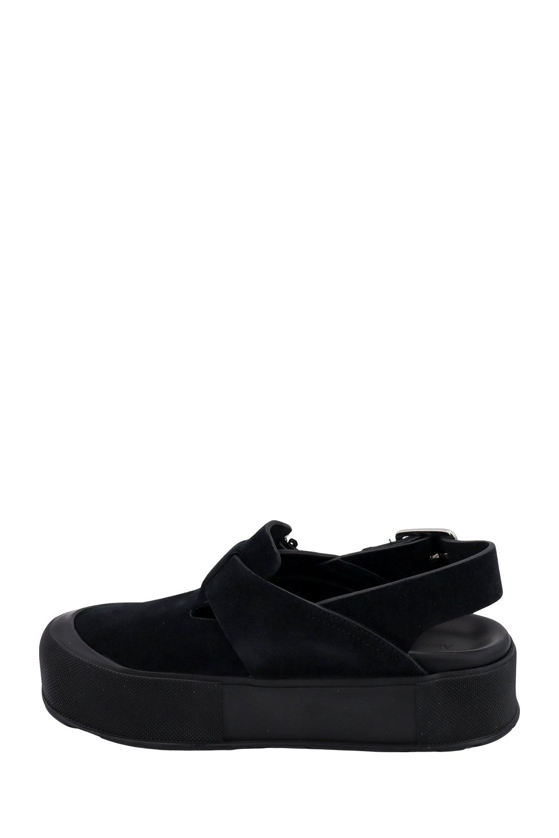 ALEXANDER MCQUEEN-OUTLET-SALE-Sandal Schwarz-ARCHIVIST