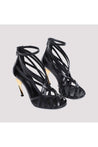 ALEXANDER MCQUEEN-OUTLET-SALE-Sandal Schwarz-ARCHIVIST