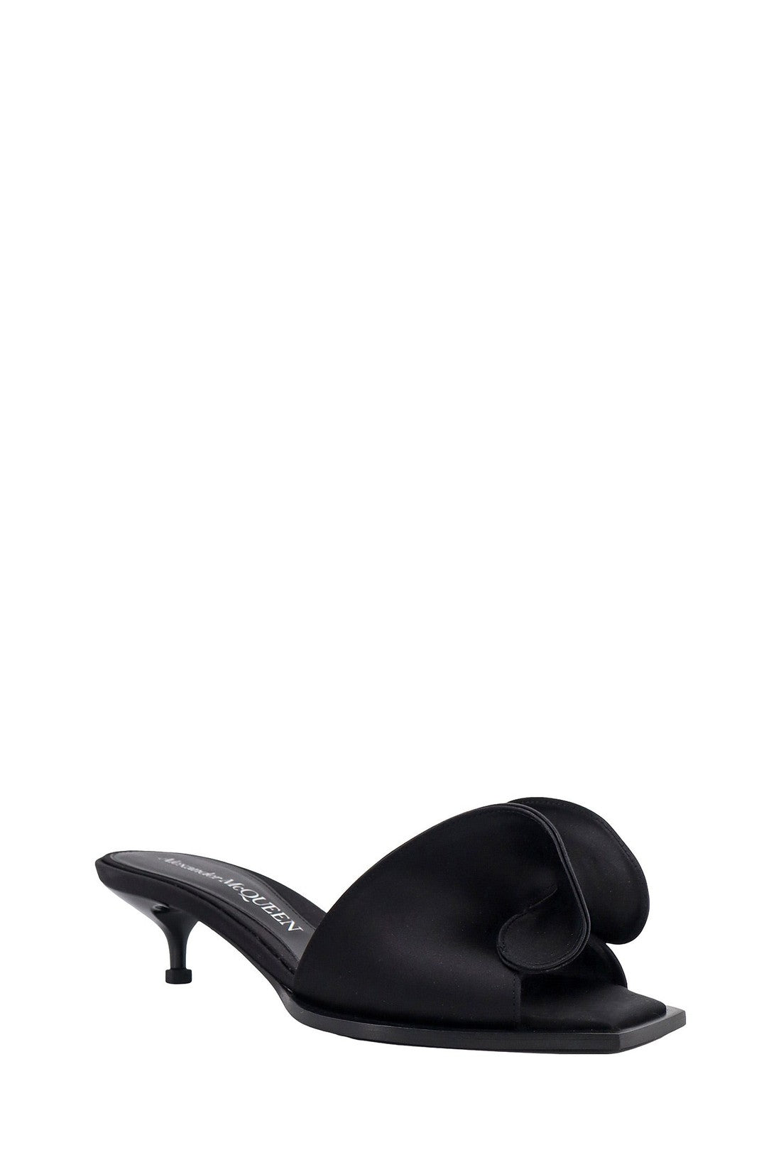 Alexander McQueen-OUTLET-SALE-Sandal Schwarz-ARCHIVIST