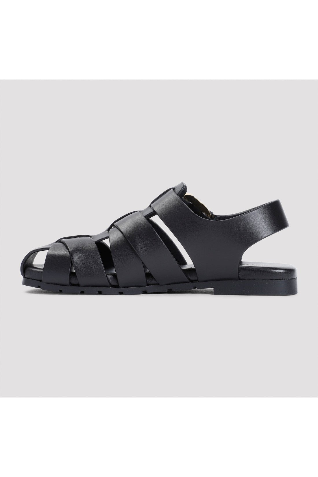 BOTTEGA VENETA-OUTLET-SALE-Sandal Schwarz-ARCHIVIST