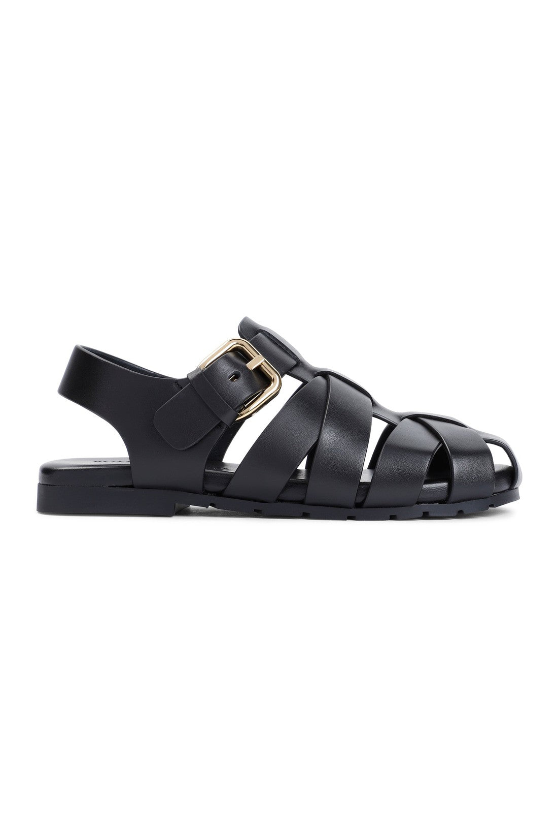 BOTTEGA VENETA-OUTLET-SALE-Sandal Schwarz-ARCHIVIST