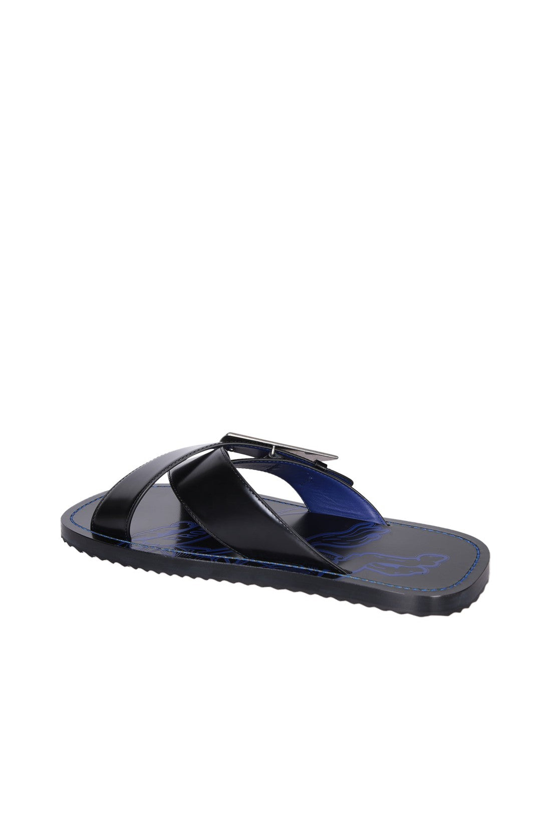 BURBERRY-OUTLET-SALE-Sandal Schwarz-ARCHIVIST