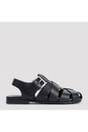 Bottega Veneta-OUTLET-SALE-Sandal Schwarz-ARCHIVIST