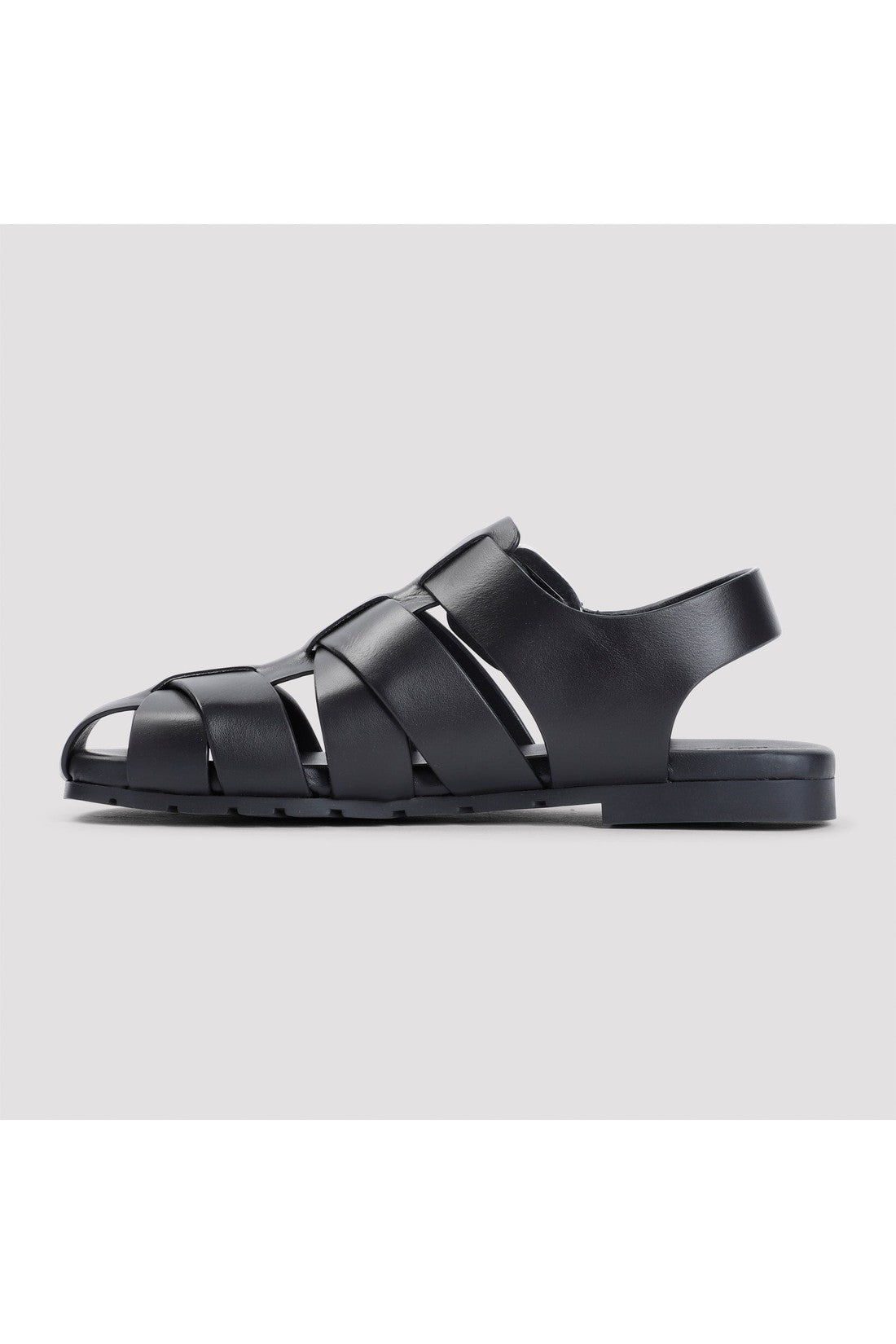 Bottega Veneta-OUTLET-SALE-Sandal Schwarz-ARCHIVIST