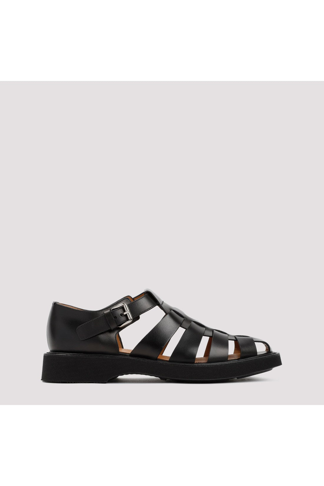 CHURCH'S-OUTLET-SALE-Sandal Schwarz-ARCHIVIST