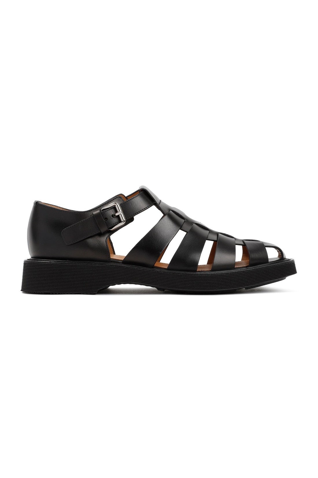 CHURCH'S-OUTLET-SALE-Sandal Schwarz-ARCHIVIST