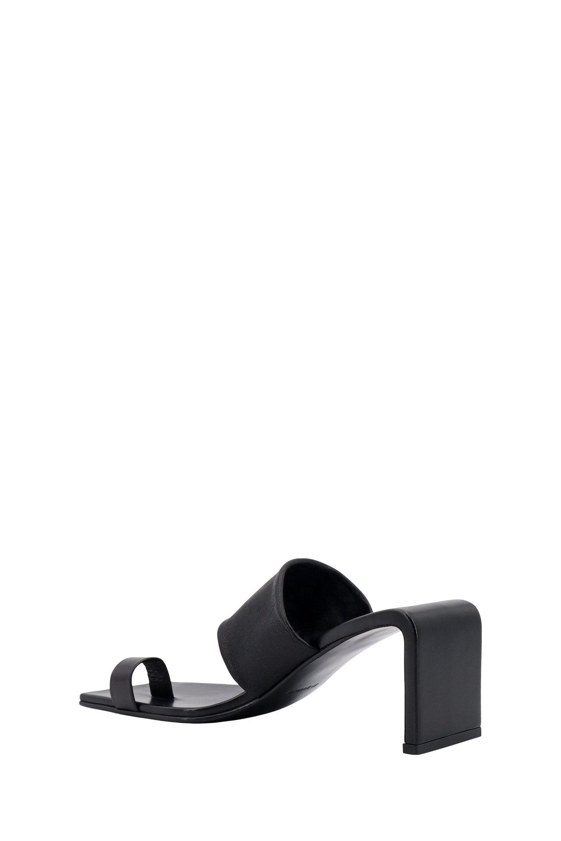 JIL SANDER-OUTLET-SALE-Sandal Schwarz-ARCHIVIST