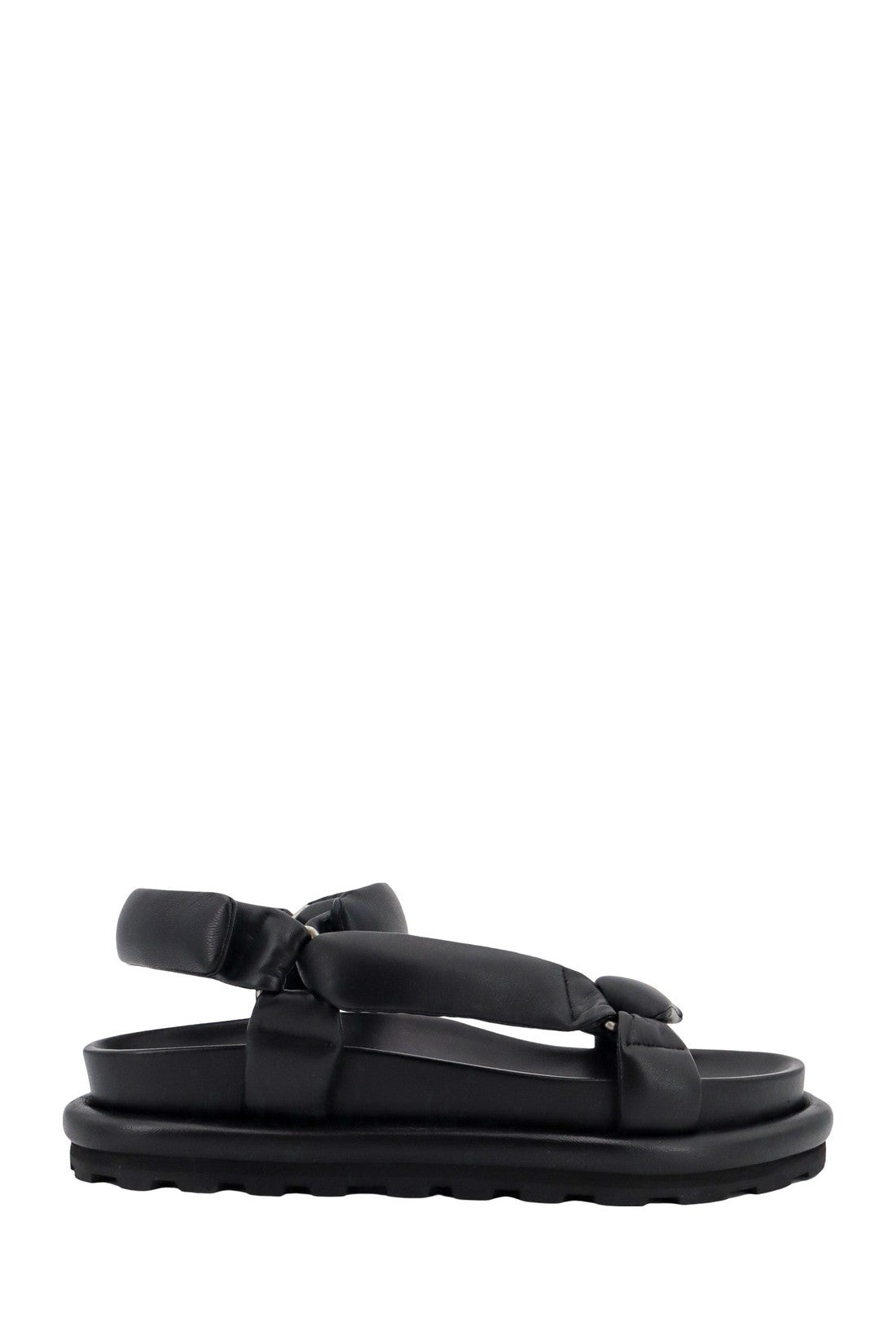 JIL SANDER-OUTLET-SALE-Sandal Schwarz-ARCHIVIST