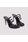 SAINT LAURENT-OUTLET-SALE-Sandal Schwarz-ARCHIVIST